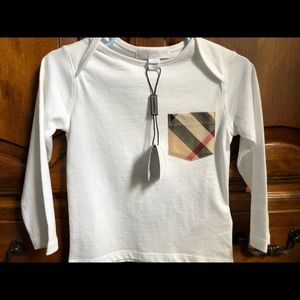 Boys Burberry shirt